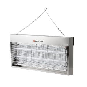 Dedetizador LED 20W Inox Escovado - Eazyzap: Solução profissional eficiente