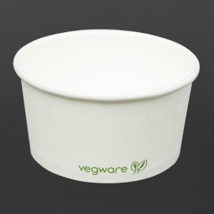 Taças de sopa/sorvete compostáveis 170ml - Lote 1000 Vegware