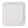 Compostable Bagasse Boxes 223mm - Pack of 200, eco-friendly