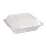 Caixas de dobradiça compostáveis em Bagasse 236mm - Conjunto de 200