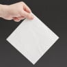 Snacking Napkins 2 Ply 1/4 Fold White Eco - Pack of 2000