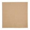 Dinner Napkins 2 Ply 1/4 Fold 400 mm Kraft - Practical and Natural