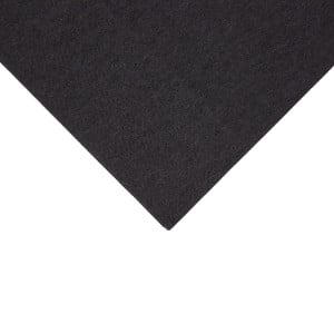 Dinner Napkins 2 Ply 1/8 Black 400mm - Pack of 2000 | Premium Paper Quality