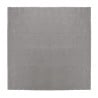 Serviettes de table en lin grises 400 x 400 mm - Lot de 12 - Olympia