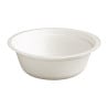 Round Compostable Bagasse Bowls 350ml - Pack of 50 Fiesta Green