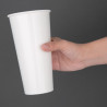 Copos de papel para bebidas frias de 625ml 90mm - Lote de 1000 recicláveis, elegantes e práticos.