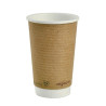 Double Wall Compostable Hot Drinks Cups 455 ml - Pack of 500 by Vegware