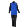 Avental tipo bata com bolso azul royal - Whites Chefs Clothing