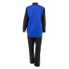 Avental tipo bata com bolso azul royal - Whites Chefs Clothing