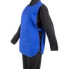 Avental tipo bata com bolso azul royal - Whites Chefs Clothing