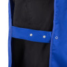 Avental tipo bata com bolso azul royal - Whites Chefs Clothing