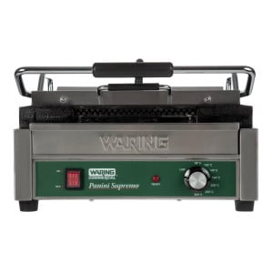 Double Waring Panini Grill - Fast & Even Cooking