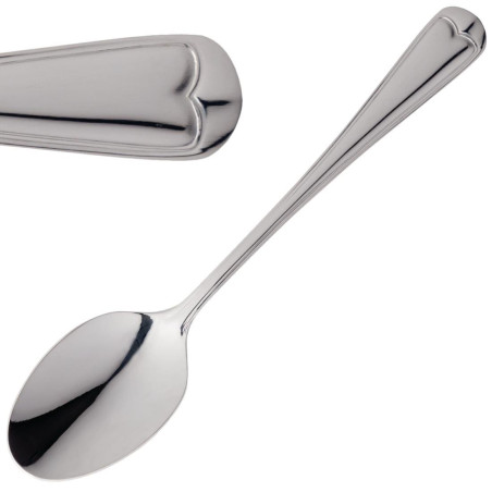 Elegance AMEFA Dessert Spoon - Set of 12 - Stainless Steel 18/10