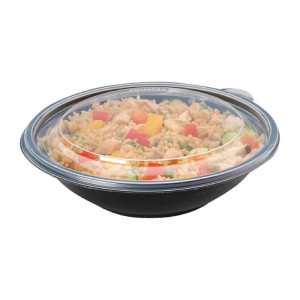 Round Lids for 750 ml and 1000 ml Trays - Pack of 300 - Gastronoble