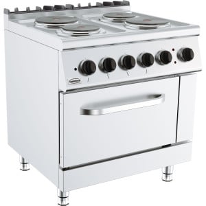 Forno Profissional 700 com Forno Elétrico - 4 Placas - CombiSteel