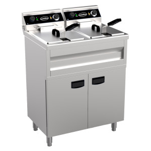 Fritadeira sobre Armário Elétrico - 2 x 9 L - CombiSteel
