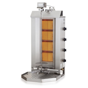 Grill Kebab a Gás - 4 Zonas de Aquecimento - CombiSteel