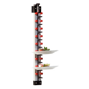 Suporte de pratos de parede - 9 níveis - CombiSteel