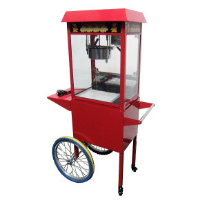 Máquina de Pipocas Profissional com Rodas - CombiSteel