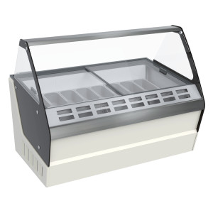 Vitrina de gelo - Estática - 16 x 5 L - CombiSteel