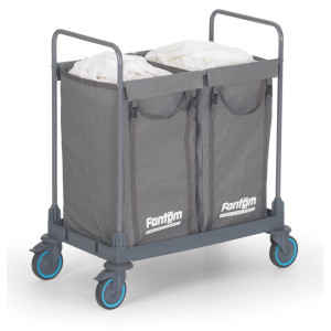 Carrinho de transporte de roupa - 2 x 125 L - CombiSteel