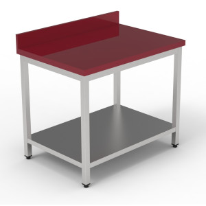 Mesa de corte com prateleira removível - 1600 x 700 - CombiSteel
