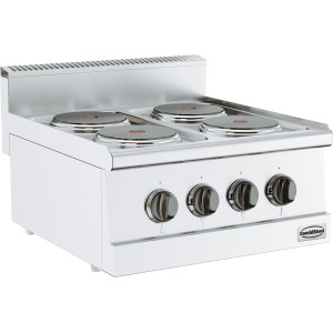 Forno de bancada com 4 placas 600 - 7400 W CombiSteel: Cozimento profissional de alto desempenho.