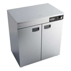 Armário Aquecido 2 Portas de qualidade Combisteel: Manutenção de temperatura ideal, potência e capacidade elevadas.