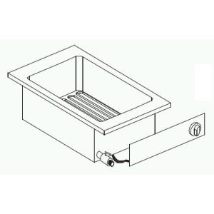 Fritadeira Elétrica Embutida Drop-In - 10 L - CombiSteel