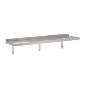 Prateleira de Parede em Inox com Suporte - L 2200 x P 300 mm - CombiSteel