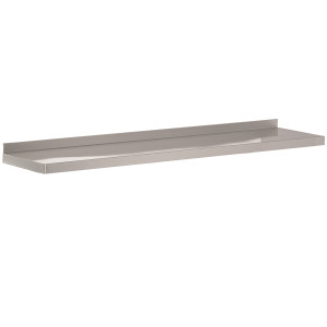 Etagère Murale en Inox - L 1000 x P 400 mm - CombiSteel