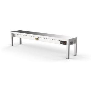 Etagère de Mesa Aquecida em Cerâmica - 1 Nível - L 1800 x P 300 mm - CombiSteel
