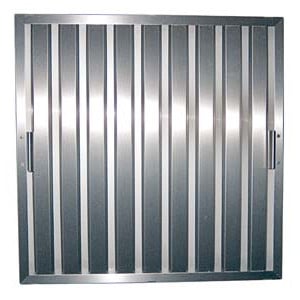 Lamella Filter for Range Hood - 82 x 356 mm - CombiSteel