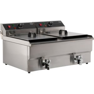 Fritadeira Elétrica de Bancada - 2 x 10 L - CombiSteel