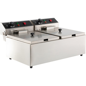 Fritadeira Elétrica de Bancada - 2 x 6 L - CombiSteel