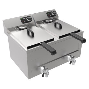 Fritadeira Elétrica de Bancada - 2 x 8 L - 2 x 3000 W - CombiSteel