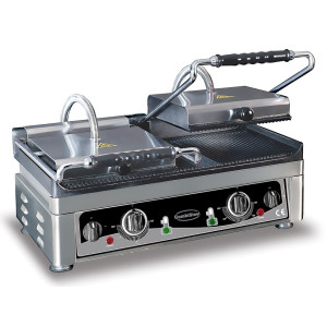 Grill Panini Duplo - Placas Ranhuradas - CombiSteel