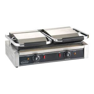 Grill Panini Duplo - Placas Ranhuradas - CombiSteel