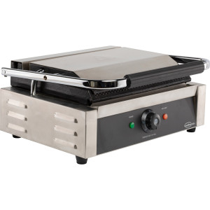 Grill Panini de Contato Simples - Placas Estriadas - CombiSteel