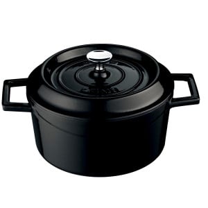 Faitout em Ferro Fundido - Ø 32 cm - Preto - CombiSteel