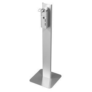 Disinfection Station with Elbow Operated Dispenser