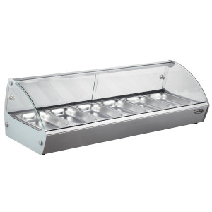 Vitrine Aquecida para Colocar - 6 GN 1/3 - CombiSteel