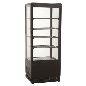Vitrine Refrigerada Preta - 98 L - CombiSteel