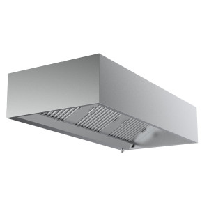 Cubical Hood with LED - Depth 950 - 1600 mm - CombiSteel
