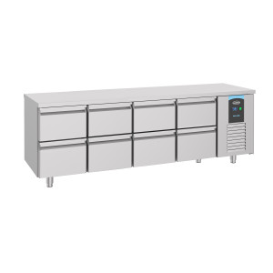 Mesa Refrigerada Positiva GN 1/1 com 8 Gavetas - 632 L - CombiSteel