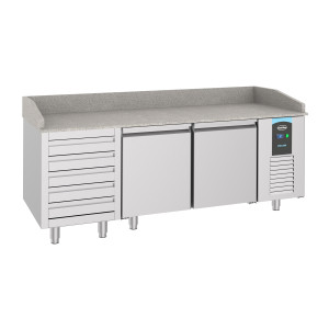 Móvel para Pizza com 2 Portas e 5 Gavetas - 615 L - CombiSteel