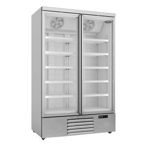 Vitrine Refrigerada Negativa Inox com 2 Portas - 1000 L - CombiSteel