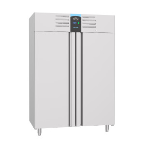 Negative Stainless Steel Refrigerated Cabinet - 2 Solid Doors - 1400 L - CombiSteel