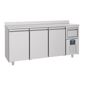 Positive Refrigerated Table GN 1/1 with Backsplash - 632 L - CombiSteel
