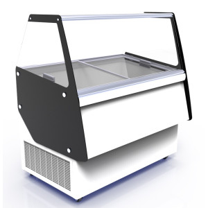 Cuba Ice Cream Display - 13 x 5 L - CombiSteel